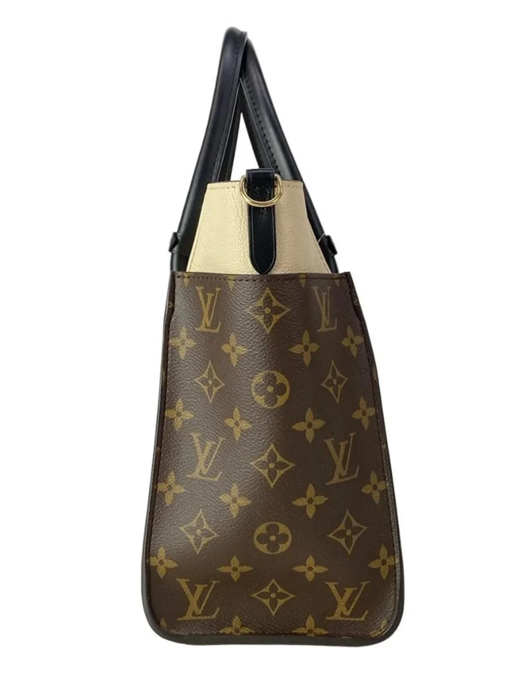 LOUIS VUITTON On My Side MM M59645 Chataigne Monogram RFID : confirmed Tote Bag - Picture 4 of 16
